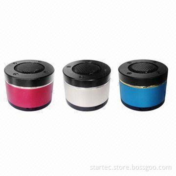Metal Case Portable Mini Card Reader Speaker for MP3.iPod/iPhone, Mobile Phone/Computers